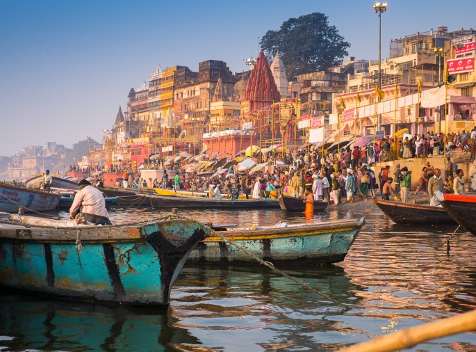 the ganges river, india