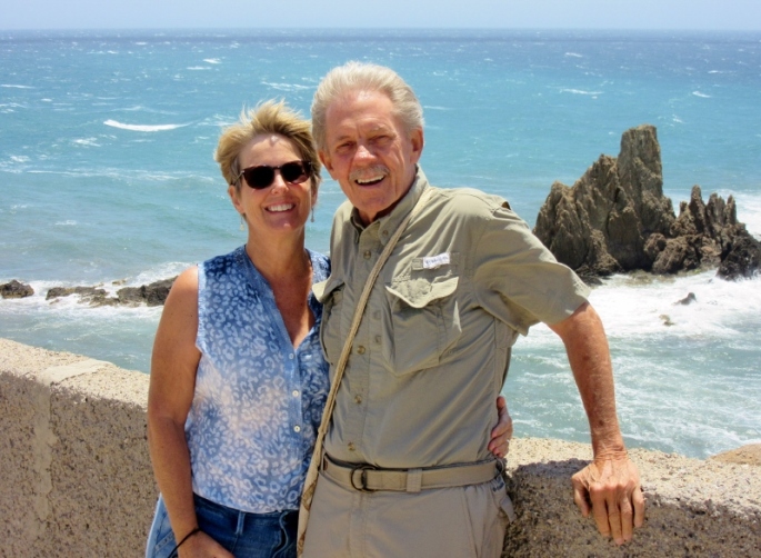 Anita and Dick at Cabo del Gatas - Nigar National Park